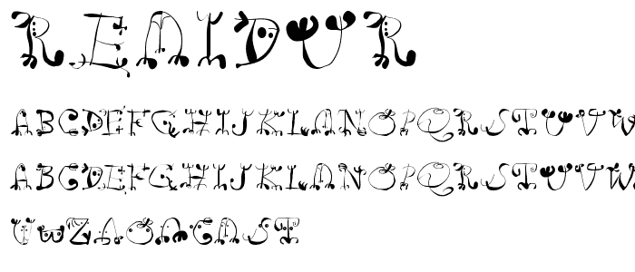 RemiDur font