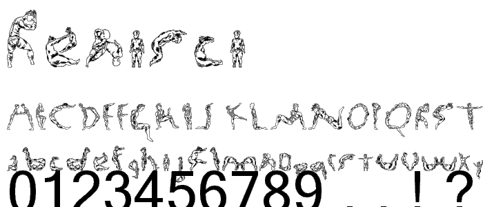 Renisci font