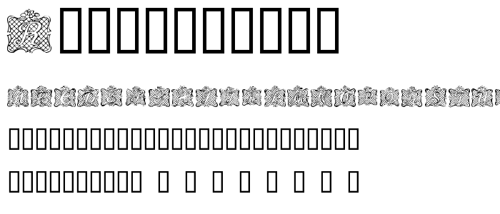 Ribbon Caps font