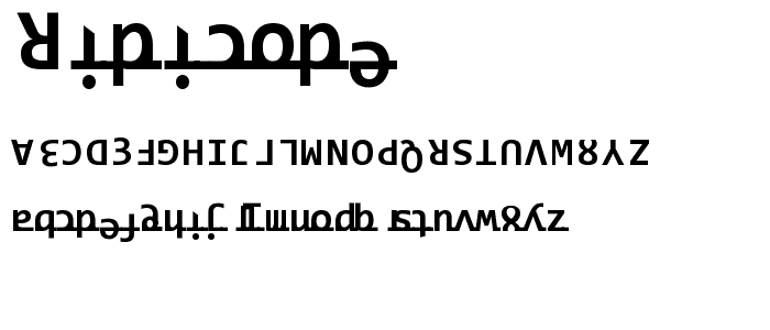 Ridicode font