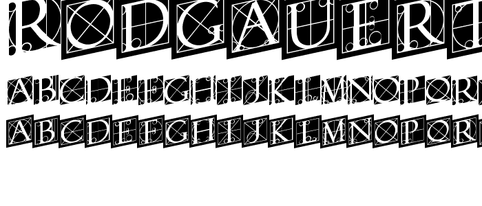 RodgauerTwo font