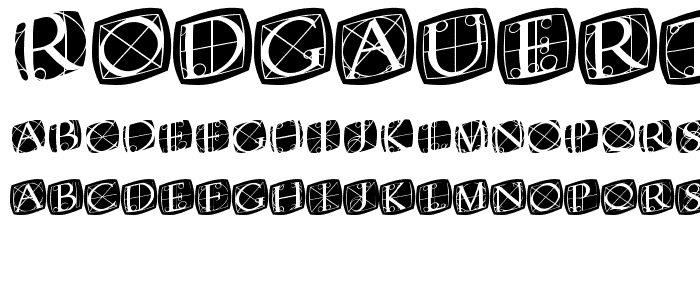 RodgauerTwoRounded-Medium font