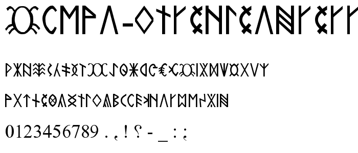 Rovas Kiterjesztett font