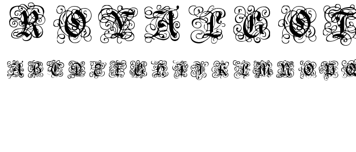 RoyalGothic font