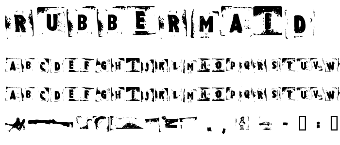 Rubbermaid font
