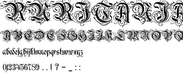 Ruritania font