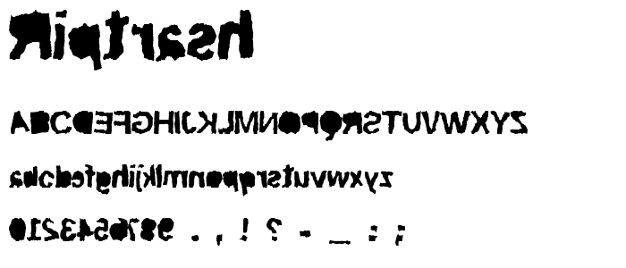 ripTRASH font