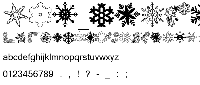 ryp_snowflake1 font