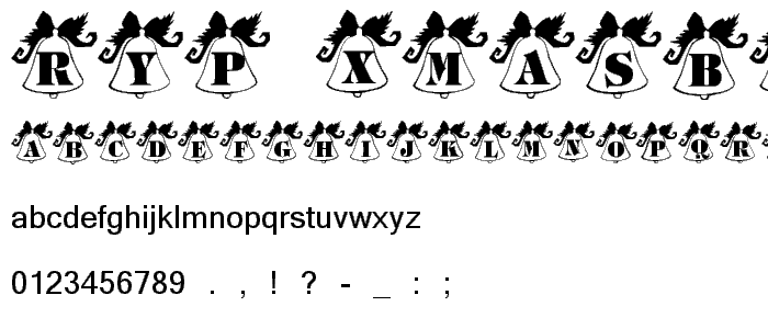 ryp_xmasbells font