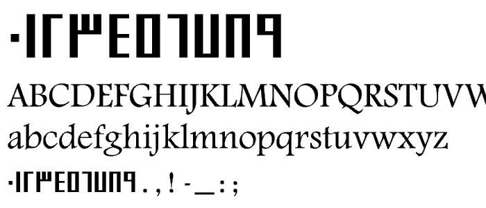 SC_ALYERMOOK font