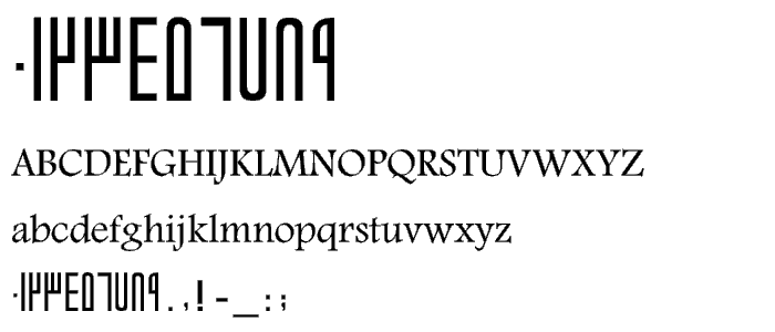 SC_LUJAYN font