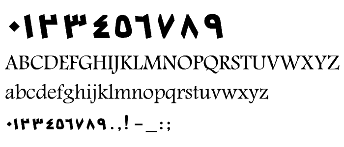 SC_TARABLUS font