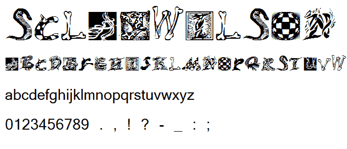 SClayWilson Beta font