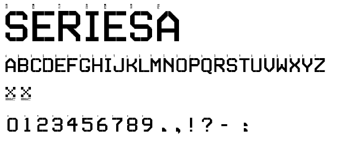 SERIESA font