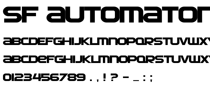 SF Automaton Extended police