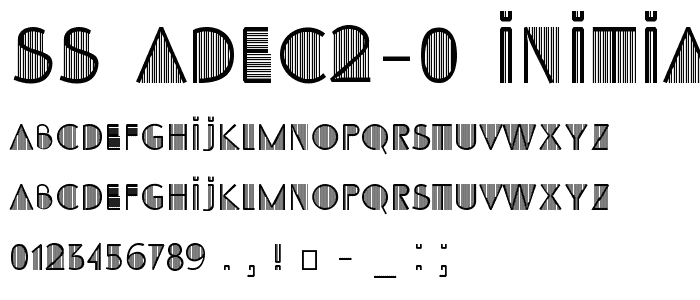 SS_Adec2 0_initials font