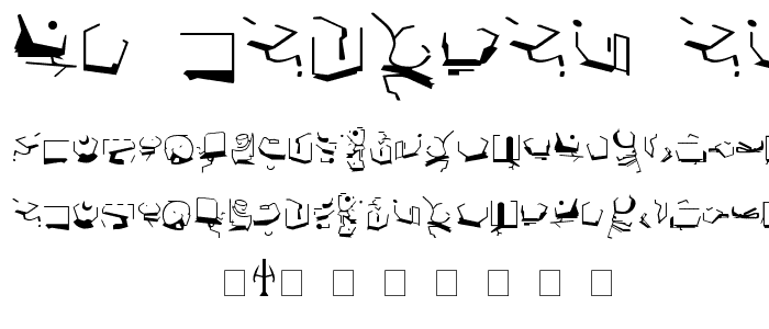 ST Bajoran Ancient font