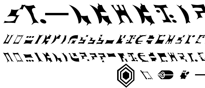 ST Ferengi Gothic R font