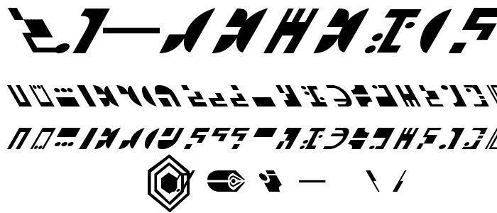 ST Ferengi L font