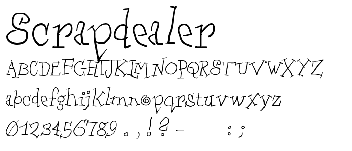 ScrapDealer font