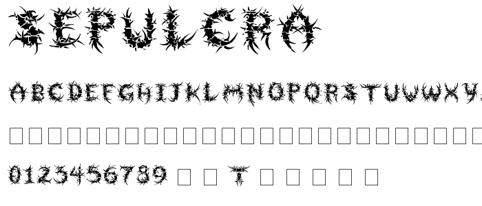 Sepulcra font