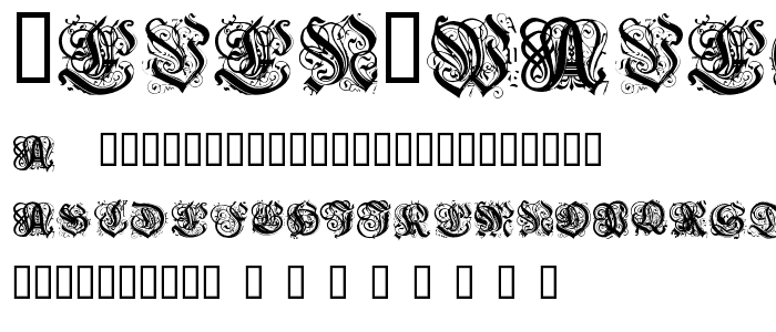 Seven Waves sighs Salome font