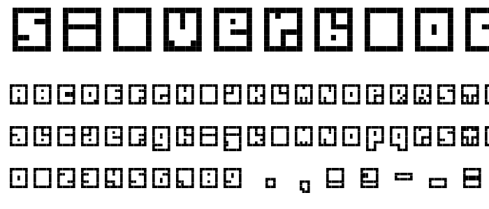 Silverbloc font