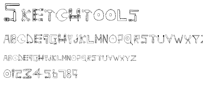 SketchTools font