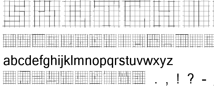 SketchiquaC font