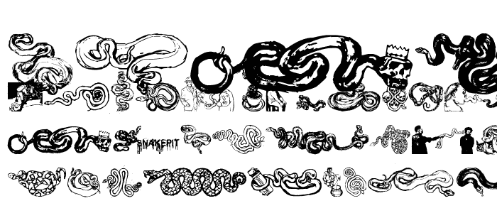 Snakepit font