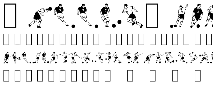 Soccer Dance font