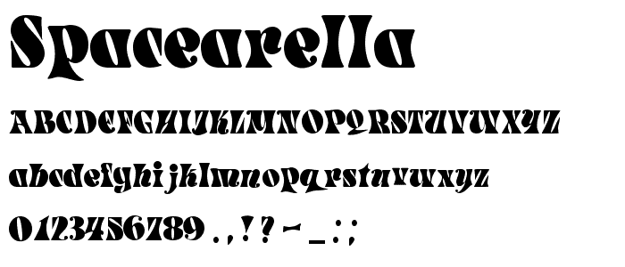 Spacearella font