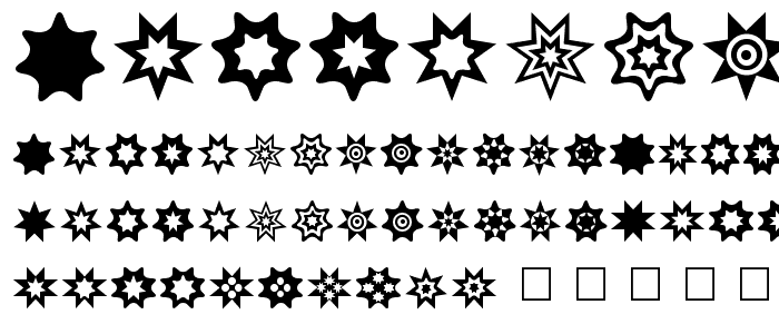 Star Things 2 font