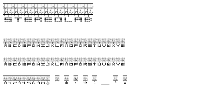 Stereolab font