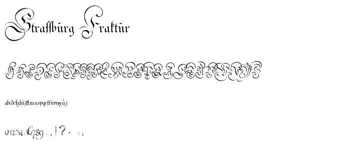 Strassburg Fraktur police