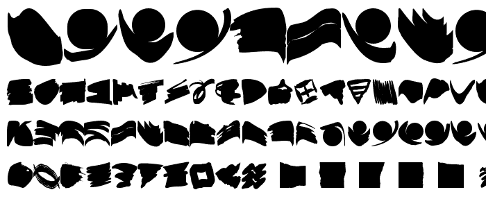 StrokesFonds font