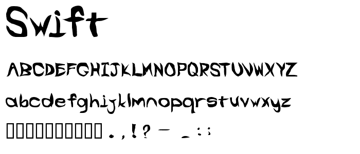 Swift font