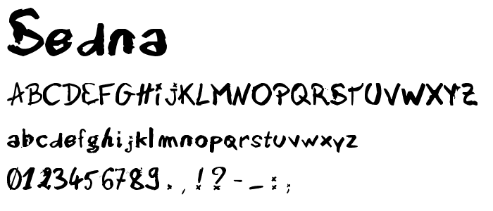 sedna font