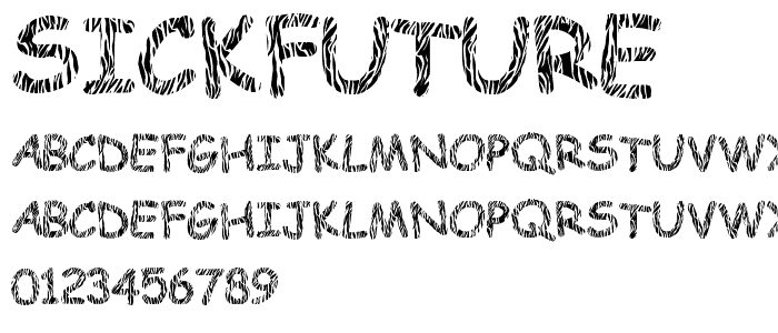 sickfuture font