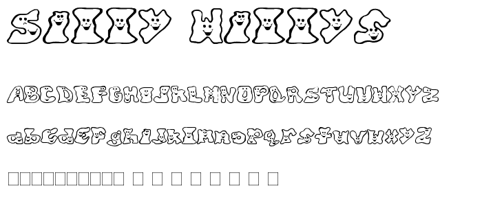 silly_willys font