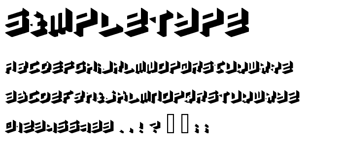 simpletype font