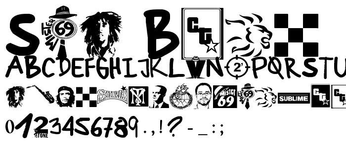 ska_ Bold font