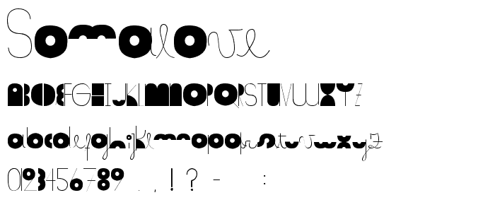 somalove font