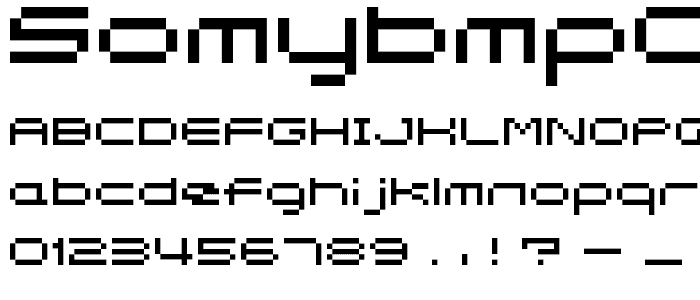 somybmp04_7 font