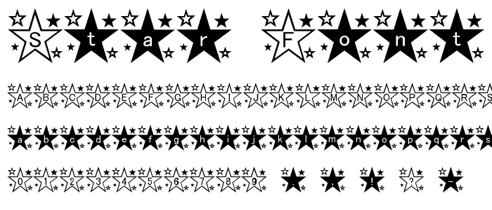 star_font font