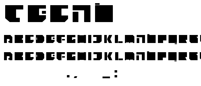 TECNO font