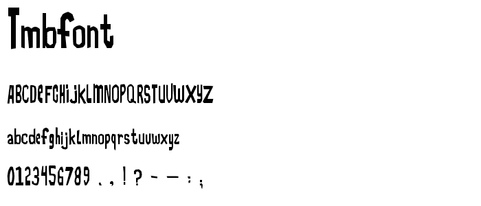 TMBFont font