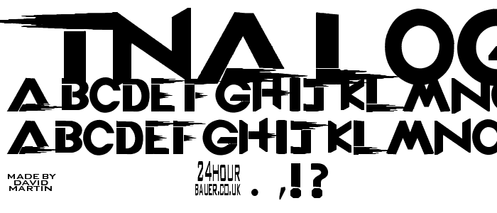 TNA LOGO font