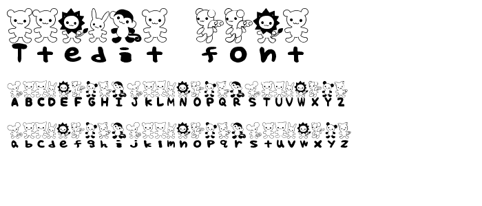 TTEdit Font font