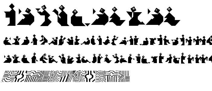 TangramBam font